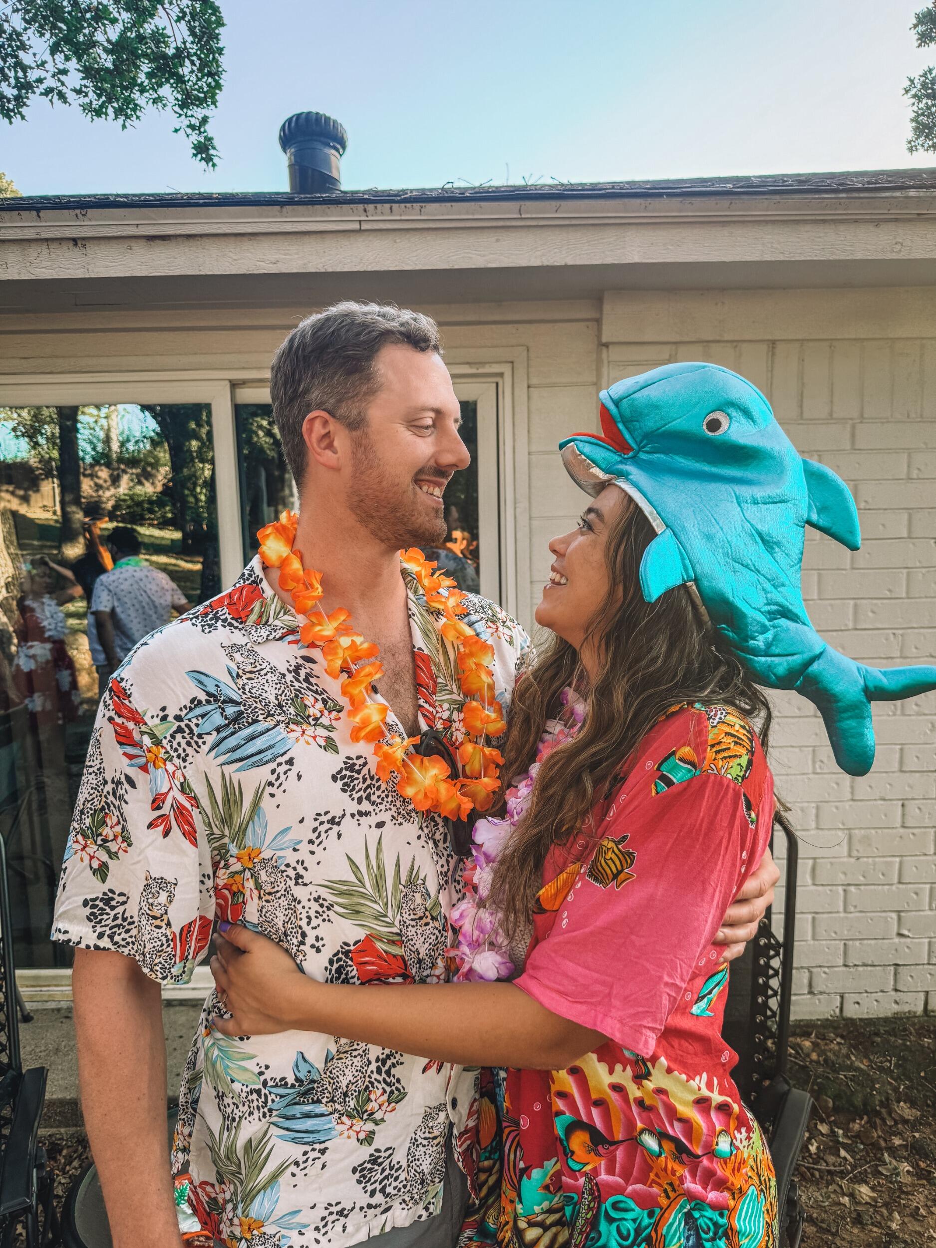 Bro's luau housewarming!