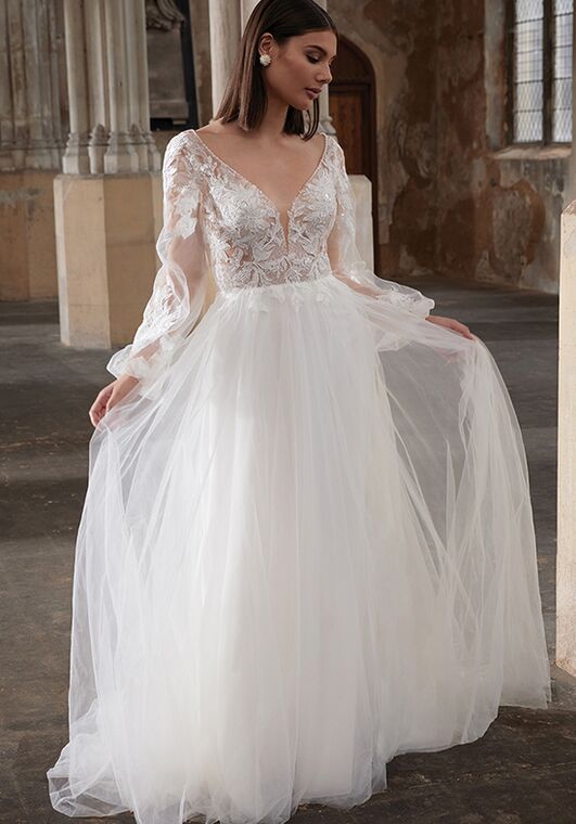 Adore by Justin Alexander River A-Line Wedding Dress - 2