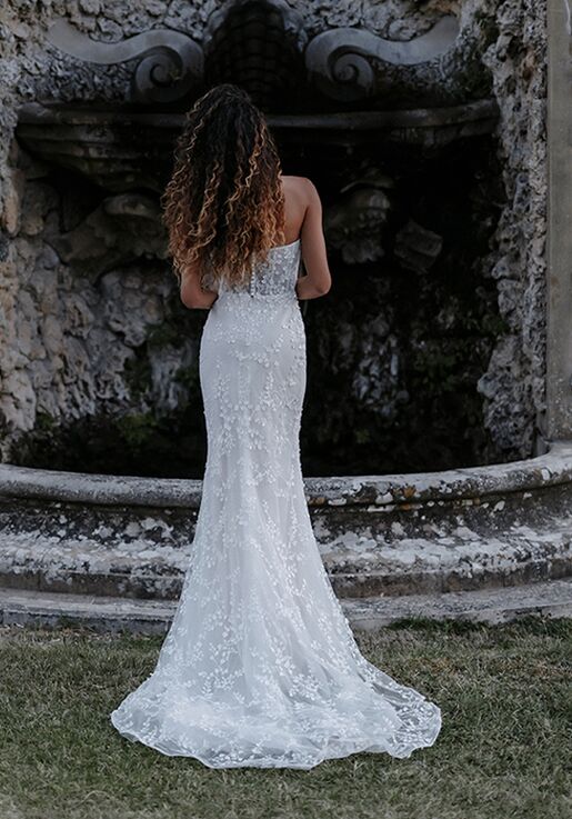 Abella Jamilah Sheath Wedding Dress - 2