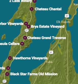 Picture of Old Mission Peninsula Wine Trail