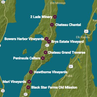 Picture of Old Mission Peninsula Wine Trail