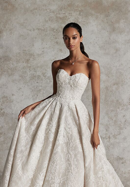 Justin Alexander Signature Yakira Ball Gown Wedding Dress - 2