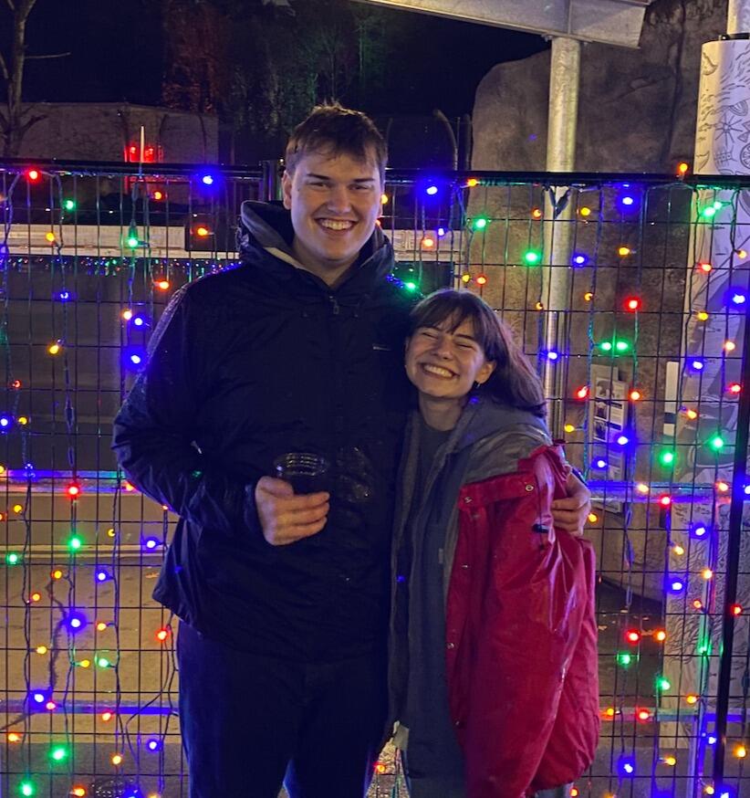 Grace moved to Colorado for graduate school in August 2023, so she and Jack were long distance for a year, with frequent visits back and forth.