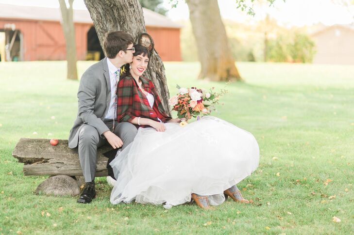 Believe it or not, a childhood game served as the inspiration behind this harvest-themed wedding in Montgomery, Minnesota, between Shaylin Lodge (27 a