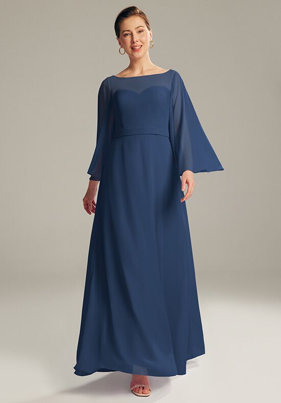 AW Bridal AW Verity Dress Blue Mother Of The Bride Dress - 1