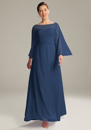 AW Bridal AW Verity Dress Blue Mother Of The Bride Dress