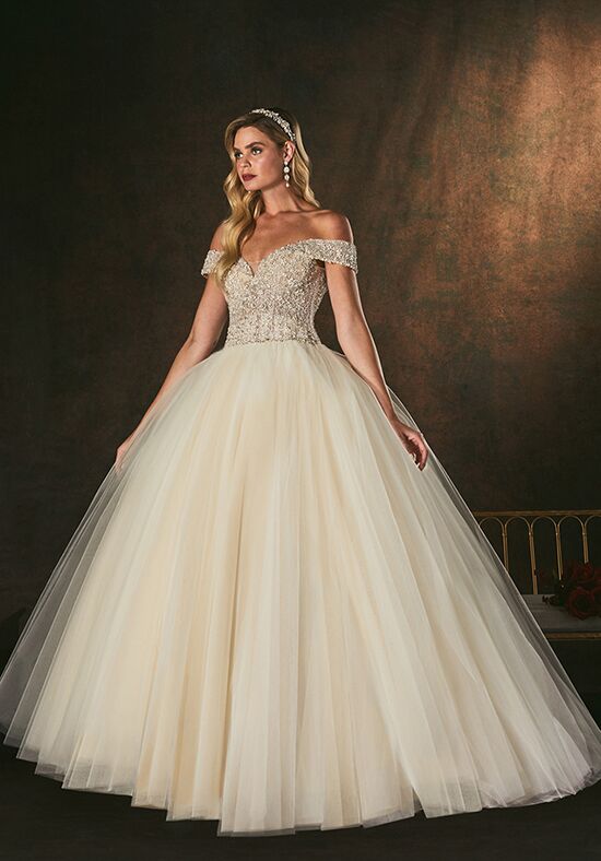 Amaré Couture C155 Emilia Ball Gown Wedding Dress - 1