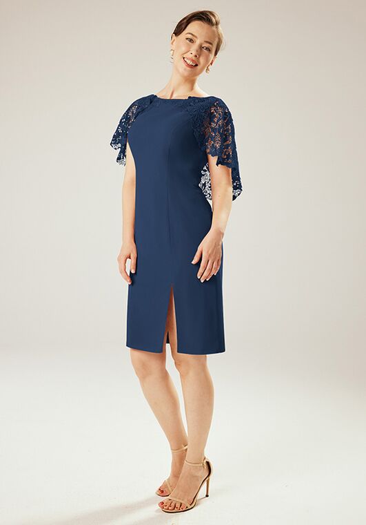 AW Bridal AW Hestia Dress Blue Mother Of The Bride Dress - 6