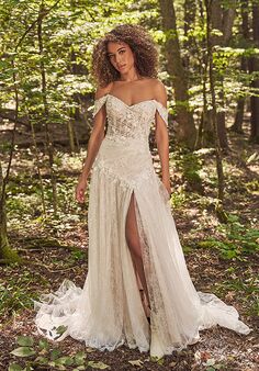 Lillian West 66350 A-Line Wedding Dress