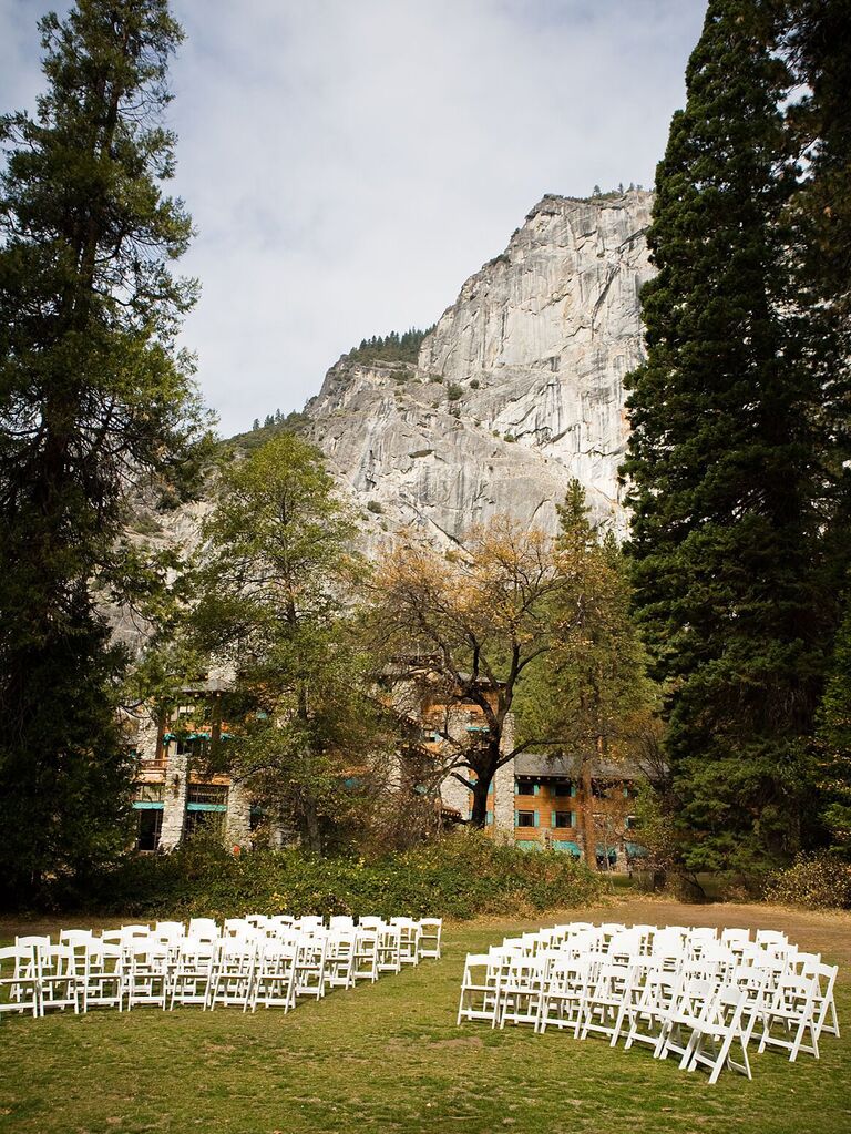 Yosemite wedding venue in Yosemite Valley, California.