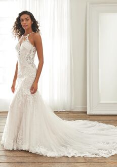 Adrianna Papell Platinum 31226 Mermaid Wedding Dress