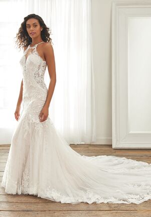 Adrianna Papell Platinum 31226 Mermaid Wedding Dress