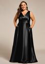 Ever-Pretty ES02326 V-Neck and Plunge Bridesmaid Dress - thumbnail - 2