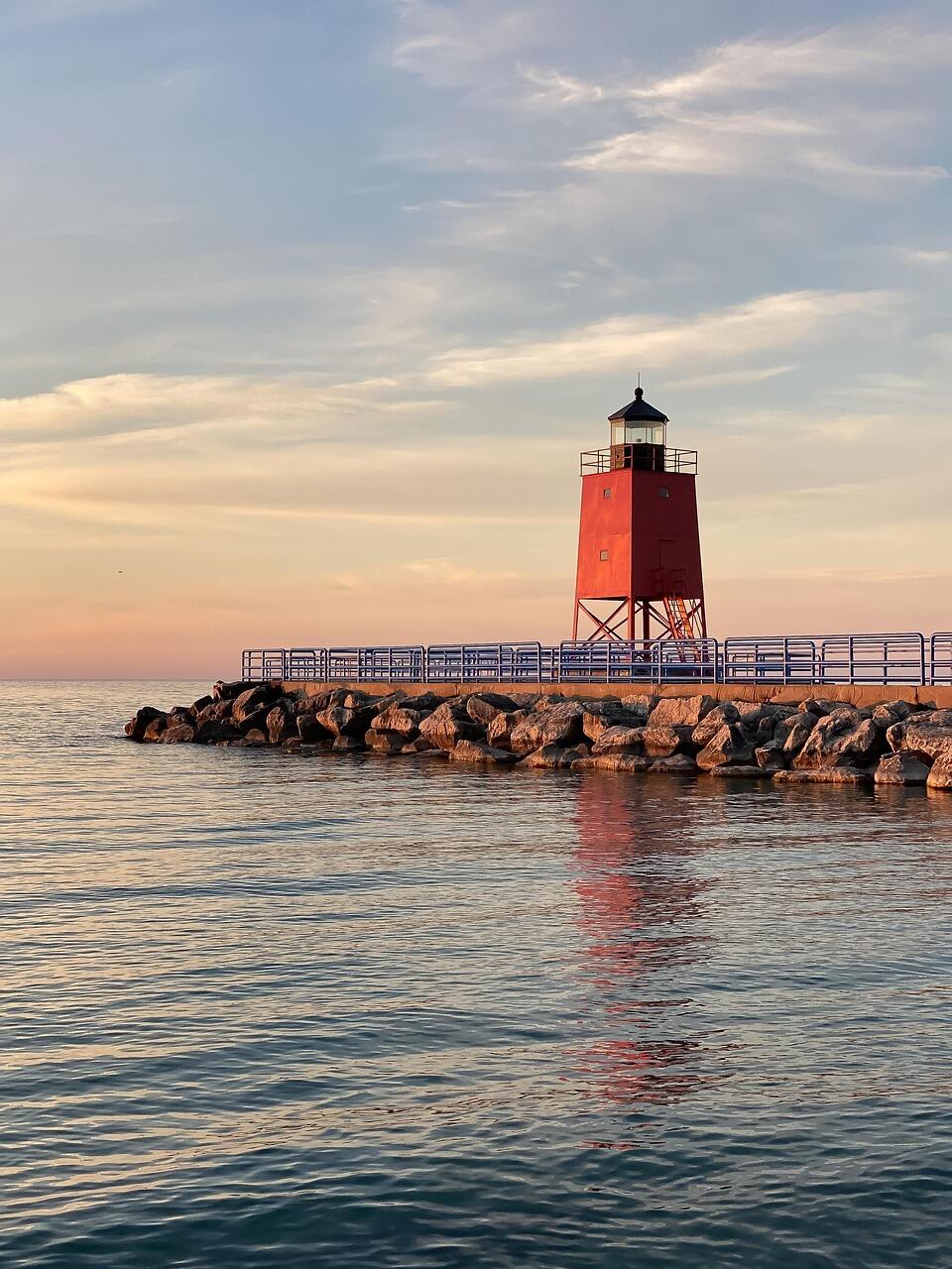 Picture of Charlevoix South Pier Lighthouse