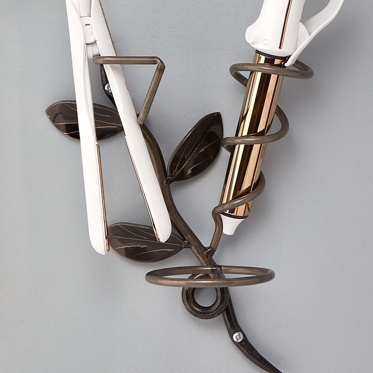 Steel haircare holder 11-year anniversary gift for her