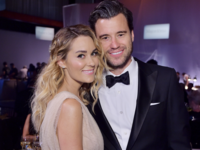 Lauren Conrad and William Tell pose at the 2018 Baby2Baby Gala