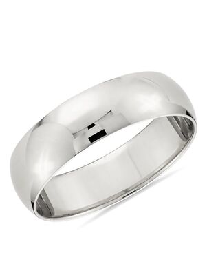 Blue Nile 36644 Platinum Wedding Ring