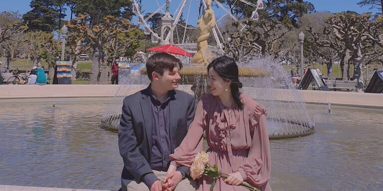 Kyungjin & Andrew Home Page Banner