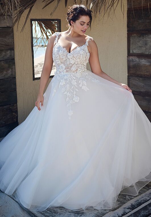 Rebecca Ingram NATASHA Ball Gown Wedding Dress - 4