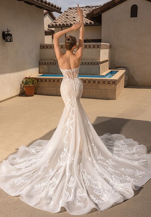 KITTYCHEN Couture ALEXA, K2545 Fit-and-Flare Wedding Dress - 4