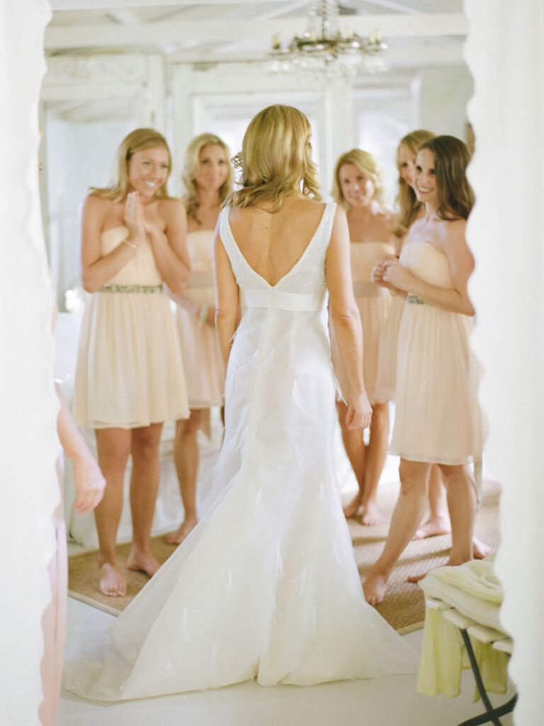 Bridal Party First Looks Guaranteed to Make You Smile