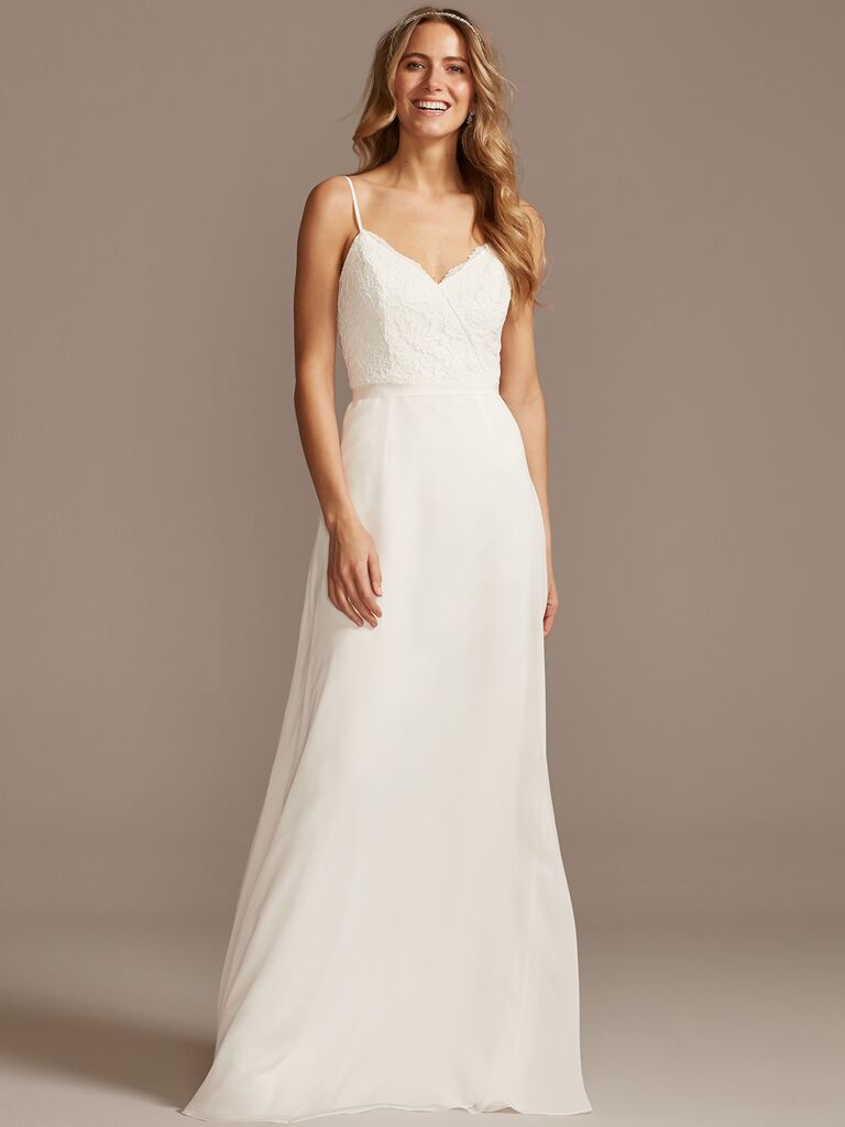 David's Bridal Wedding Dress