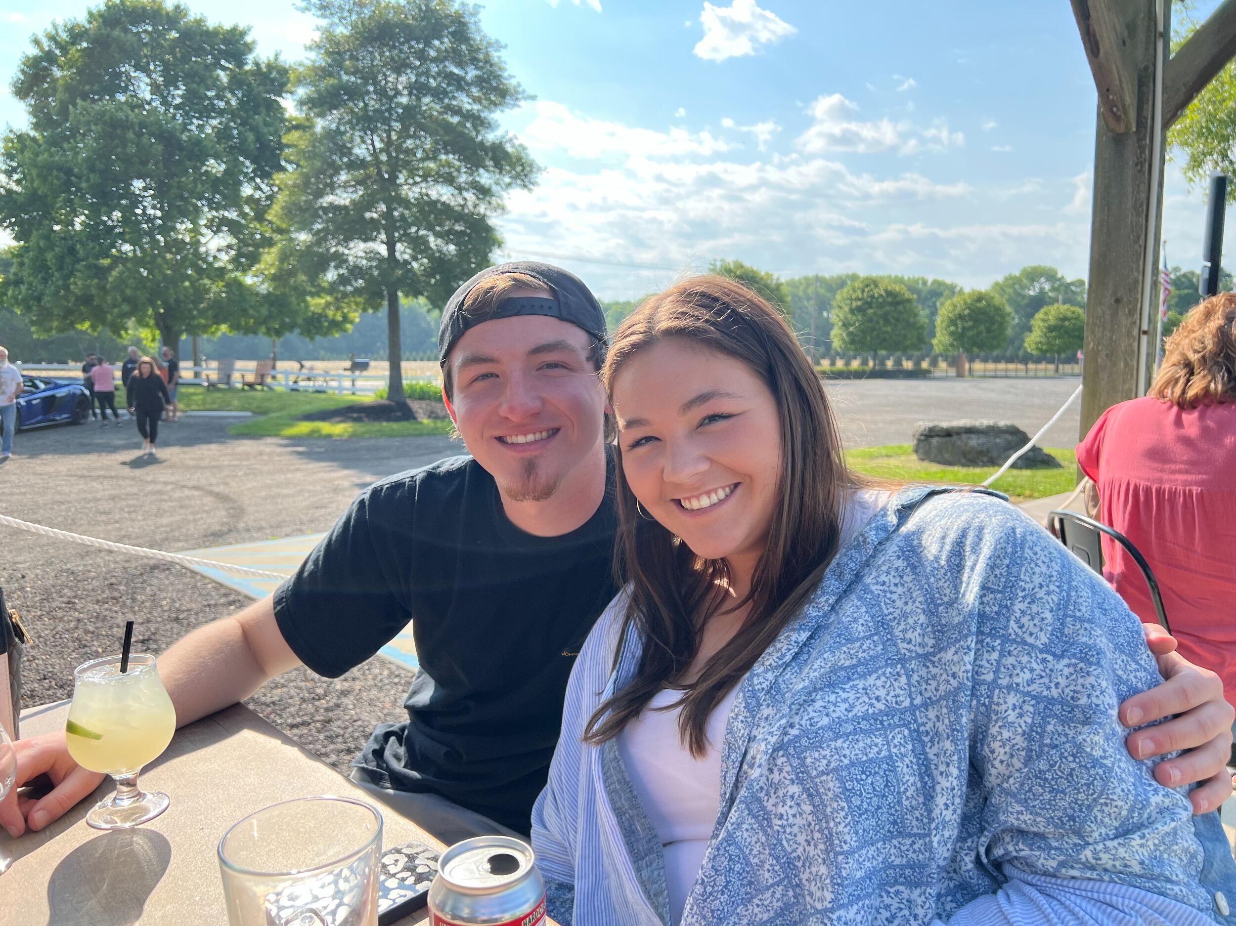 Picture of Julia and Mark's First Date