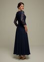 AW Bridal AW Tallie Dress Blue Mother Of The Bride Dress - thumbnail - 4