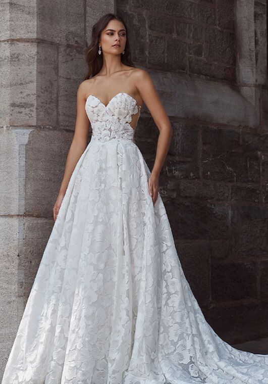 Calla Blanche 124126 Callista A-Line Wedding Dress - 4