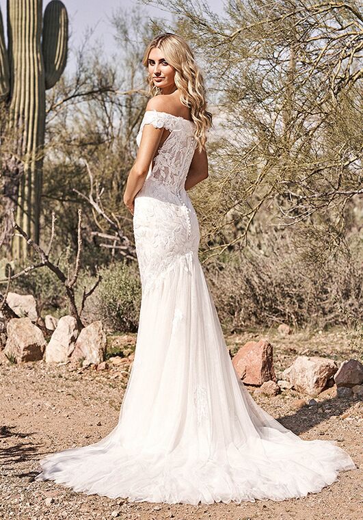 Lillian West 66160 A-Line Wedding Dress - 4