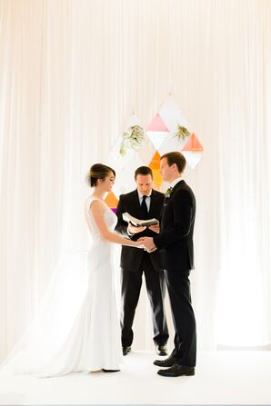 Draped Ballroom Ceremony Location