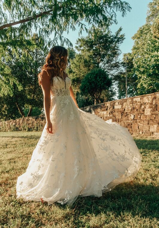 Essense of Australia D3258 A-Line Wedding Dress - 6