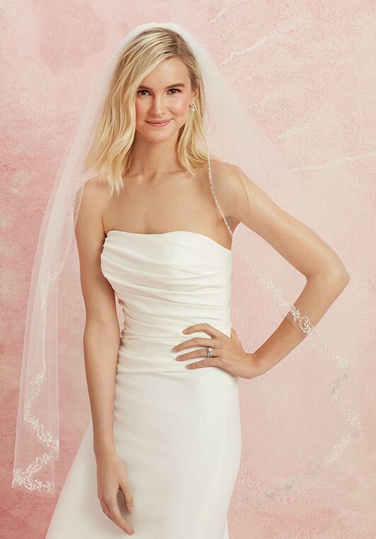 Beloved by Casablanca Bridal BL227 Simplicity Sheath Wedding Dress - 3