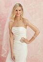 Beloved by Casablanca Bridal BL227 Simplicity Sheath Wedding Dress - thumbnail - 3