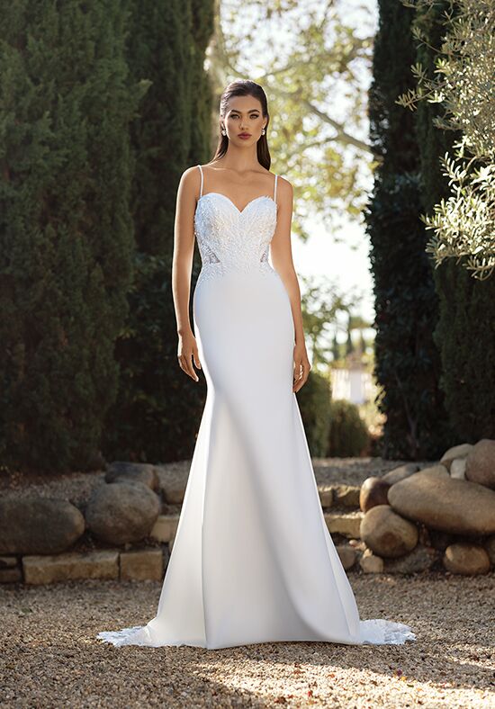 Moonlight Collection J6941 Mermaid and Trumpet Wedding Dress - 1