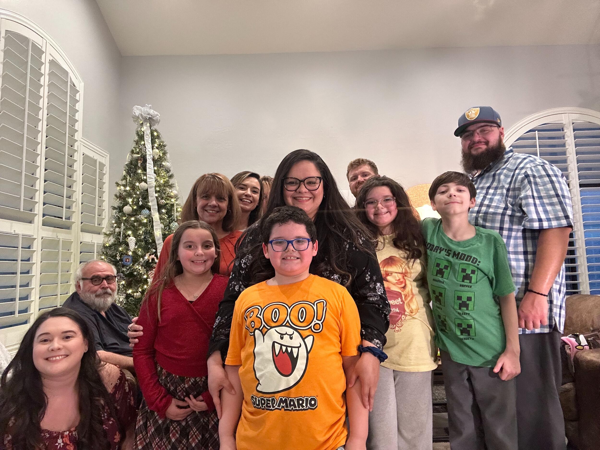 Thanksgiving 2024 with Amy's family.