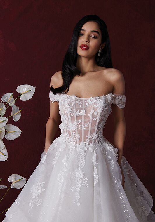 Justin Alexander Hyacinth Ball Gown Wedding Dress - 4