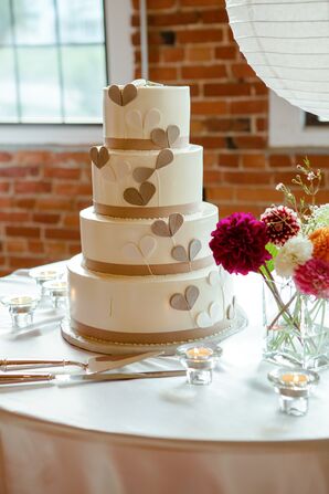 Four Tier White Cake