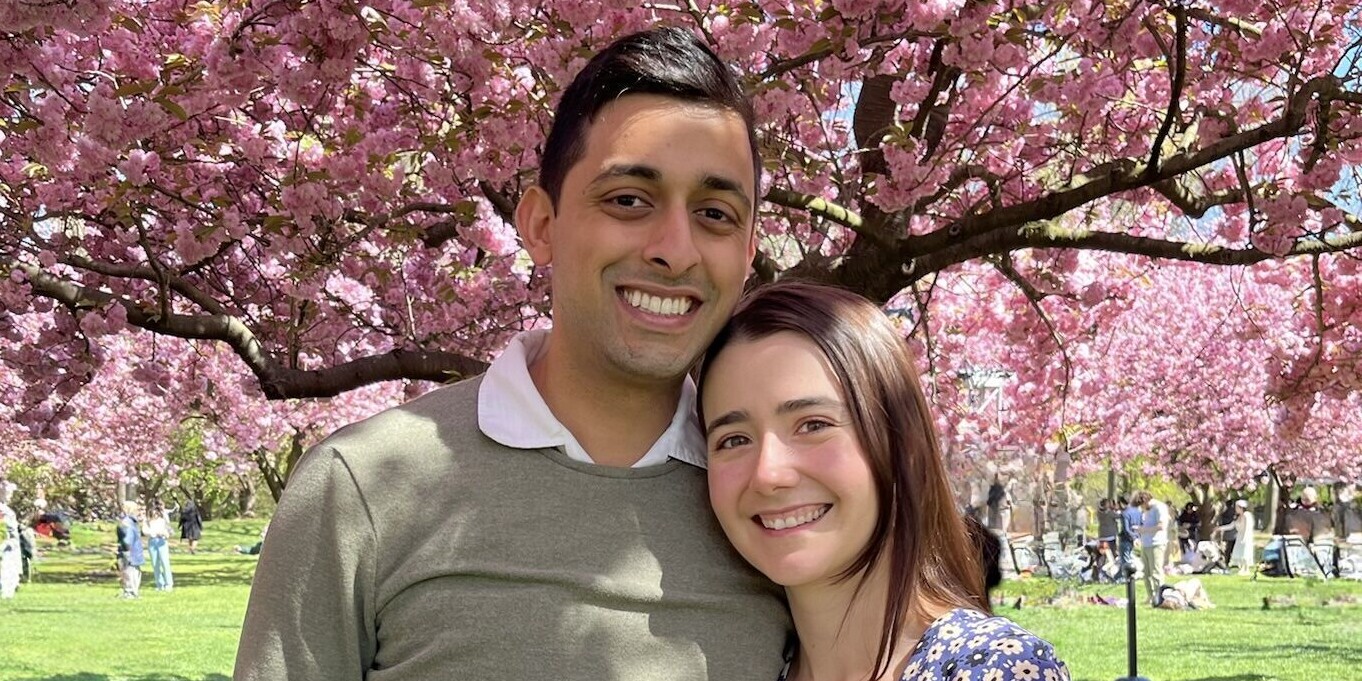 Nav & Eliana Home Page Banner