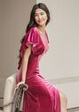 B2 Bridesmaids by Jasmine B243021 V-Neck Bridesmaid Dress - thumbnail - 3
