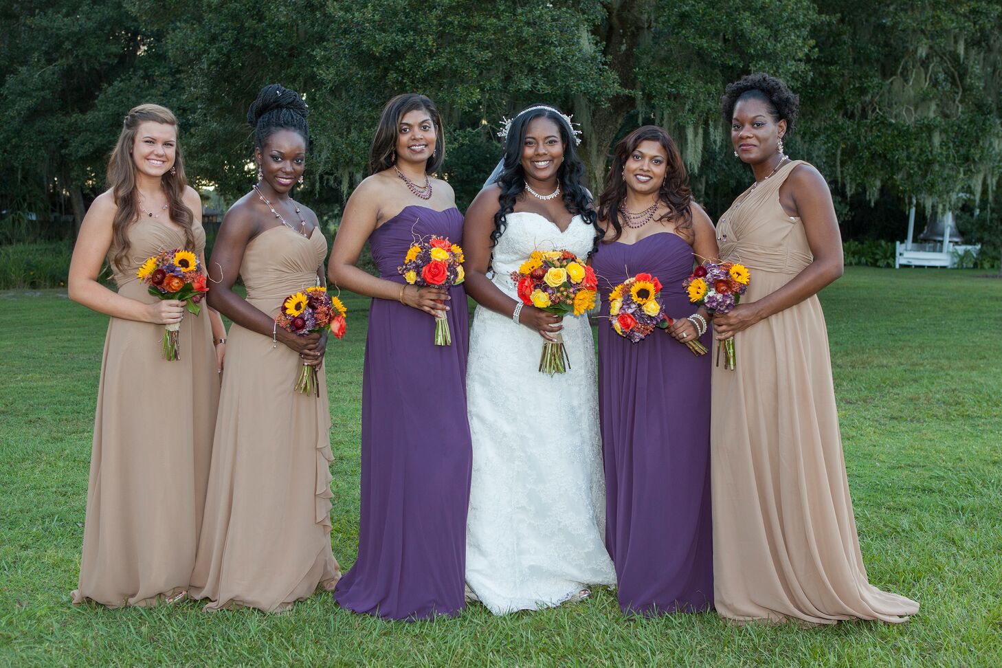 purple maxi dress
