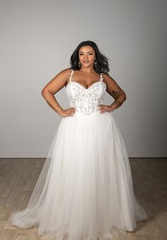 Stella York SY8113+ A-Line Wedding Dress