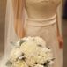 Cream Peony and Dusty Miller Bridal Bouquet