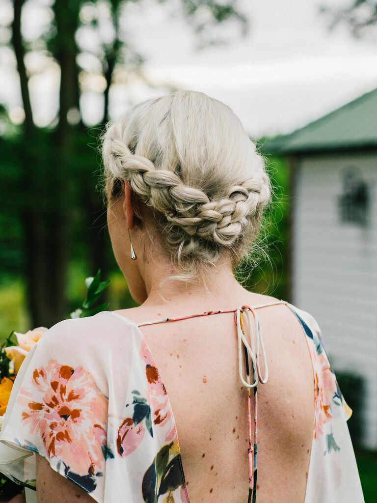Wedding Guest Hairstyles Braid Crown