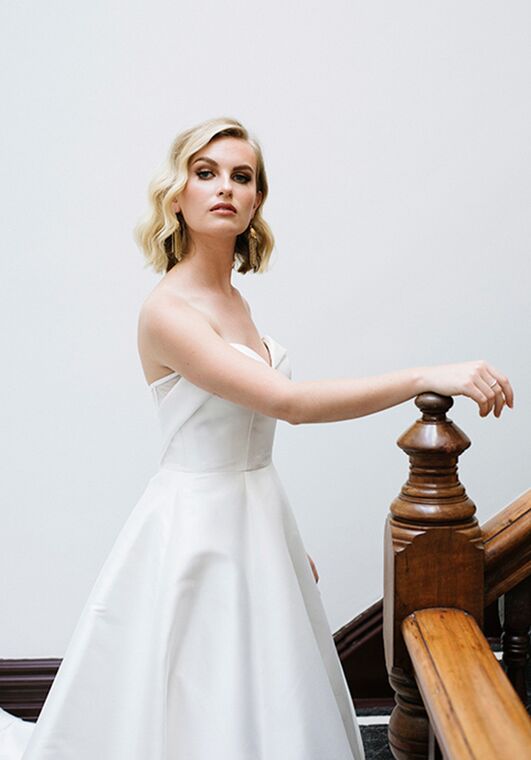 Essense of Australia D3320 Ball Gown Wedding Dress - 6