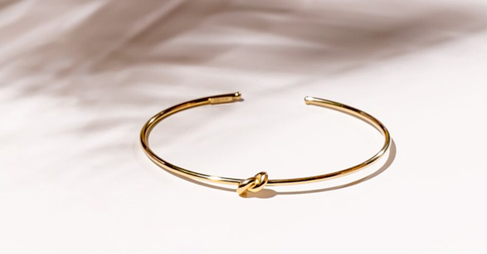 KIKICHIC | Nyc | Snake Palm Cuff Bracelet Adjustable in 18K Gold and Silver 18K Gold