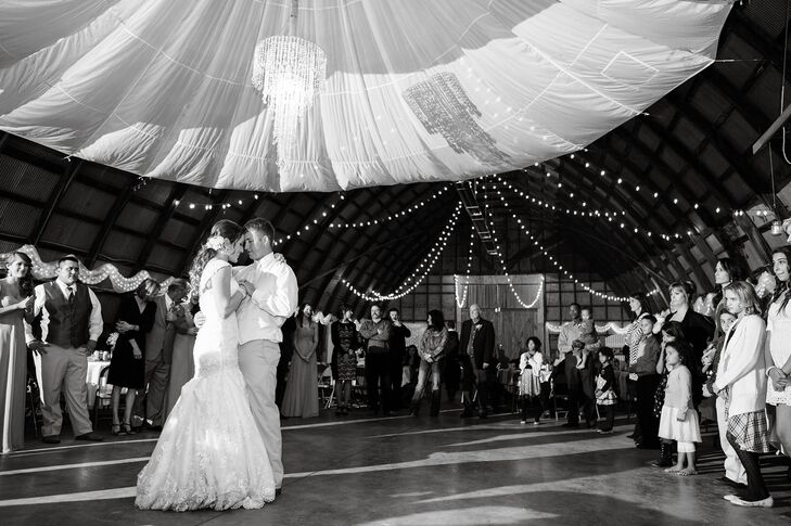 Barn Reception First Dance