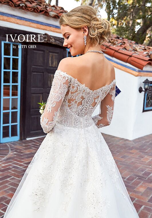 IVOIRE by KITTY CHEN ISABELLA, V1912 Ball Gown Wedding Dress - 4