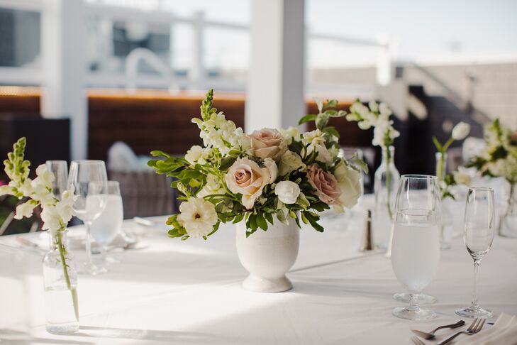Reception Centerpiece at The Reeds at Shelter Haven in Stone Harbor, New Jersey