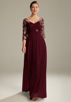 AW Bridal AW Messi Dress Red Mother Of The Bride Dress